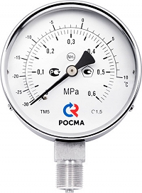 ROSMA ТМ серии 11 — манометры аммиачные ROSMA ТМ серии 11 — манометры аммиачные